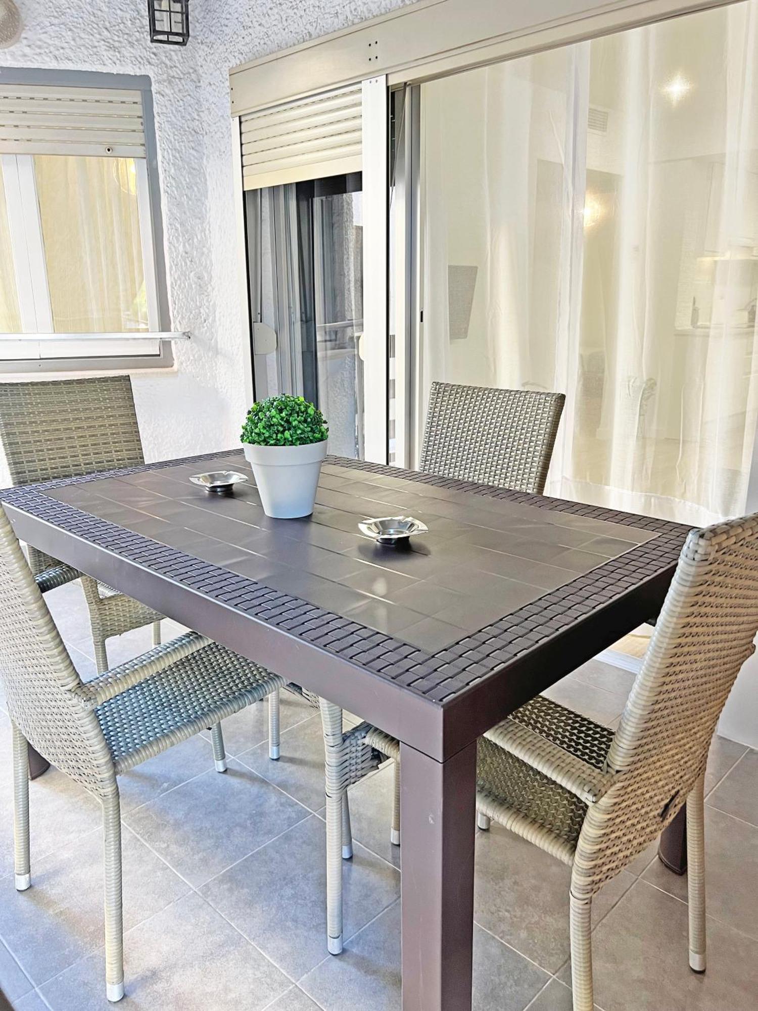 Апартаменти Coqueto Con Piscina, Nuevo A 50M Del Mar, Parking Gratis Ел-Кампельйо Екстер'єр фото